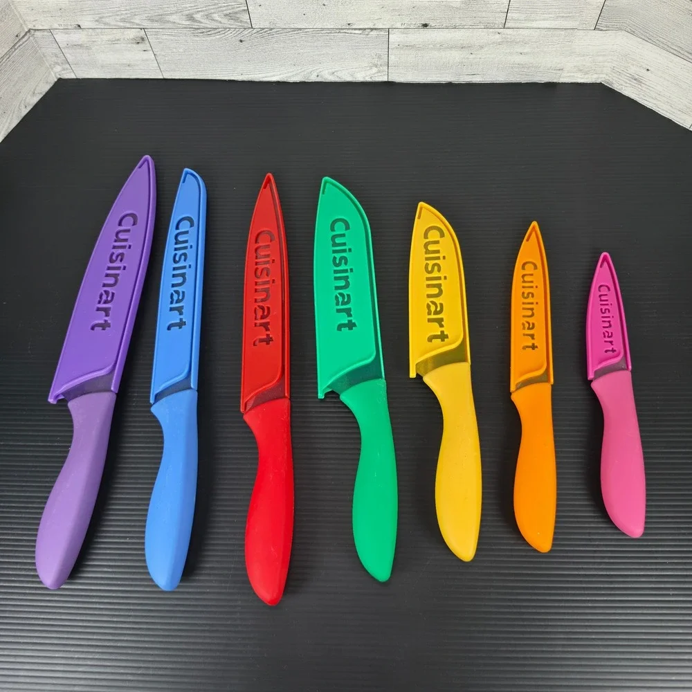 Cuisinart Advantage 14 Piece Knife Set with Blade Guards Multicolor C7714PMPC